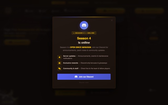 Screenshot of the L2Inner.club home page