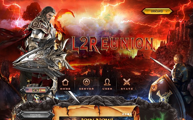 Screenshot of the l2reunion.eu home page